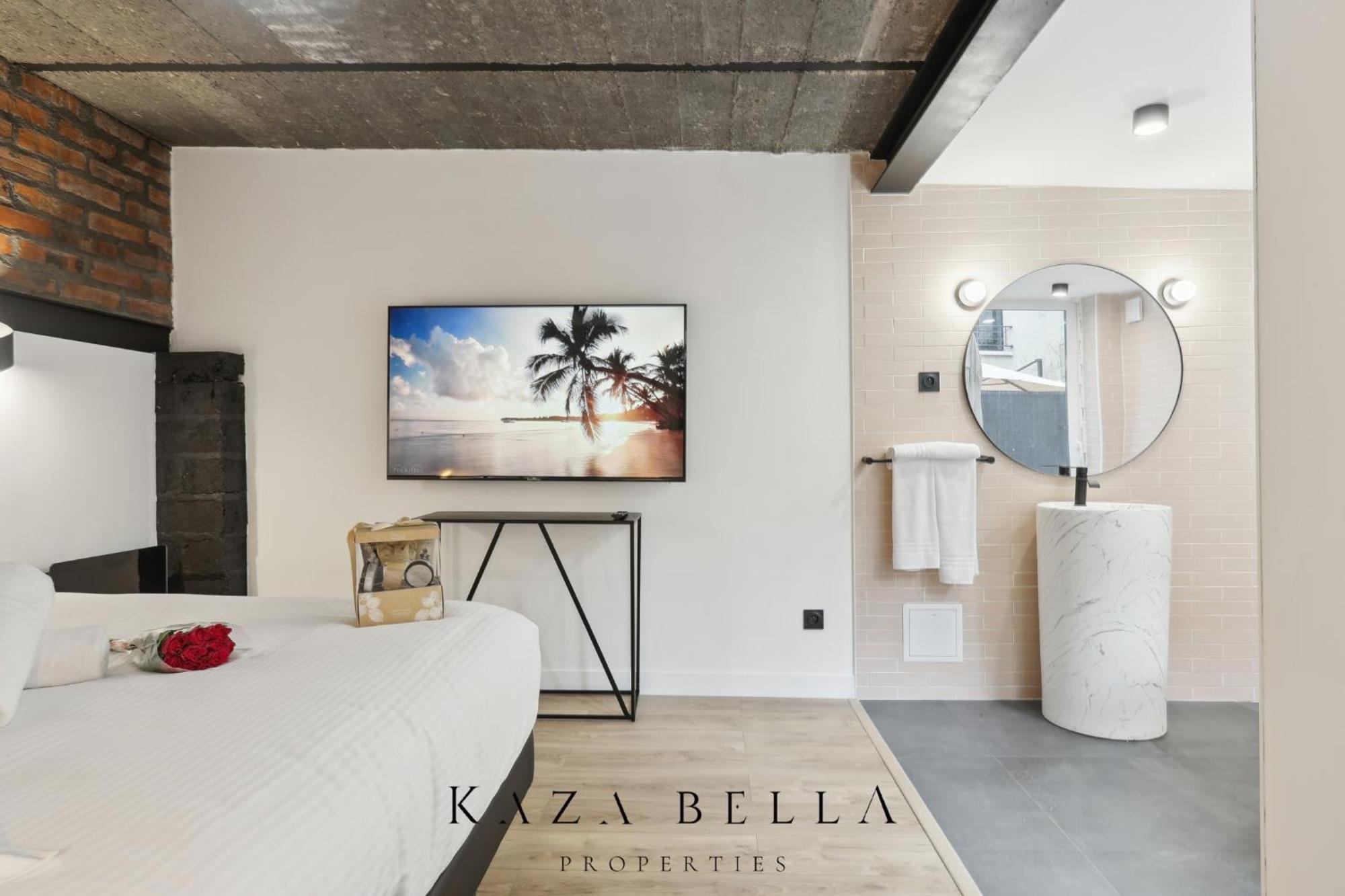 Kaza Bella - Maisons Alfort 6 Luxurious Little House With Private Garden And Jacuzzi Ngoại thất bức ảnh
