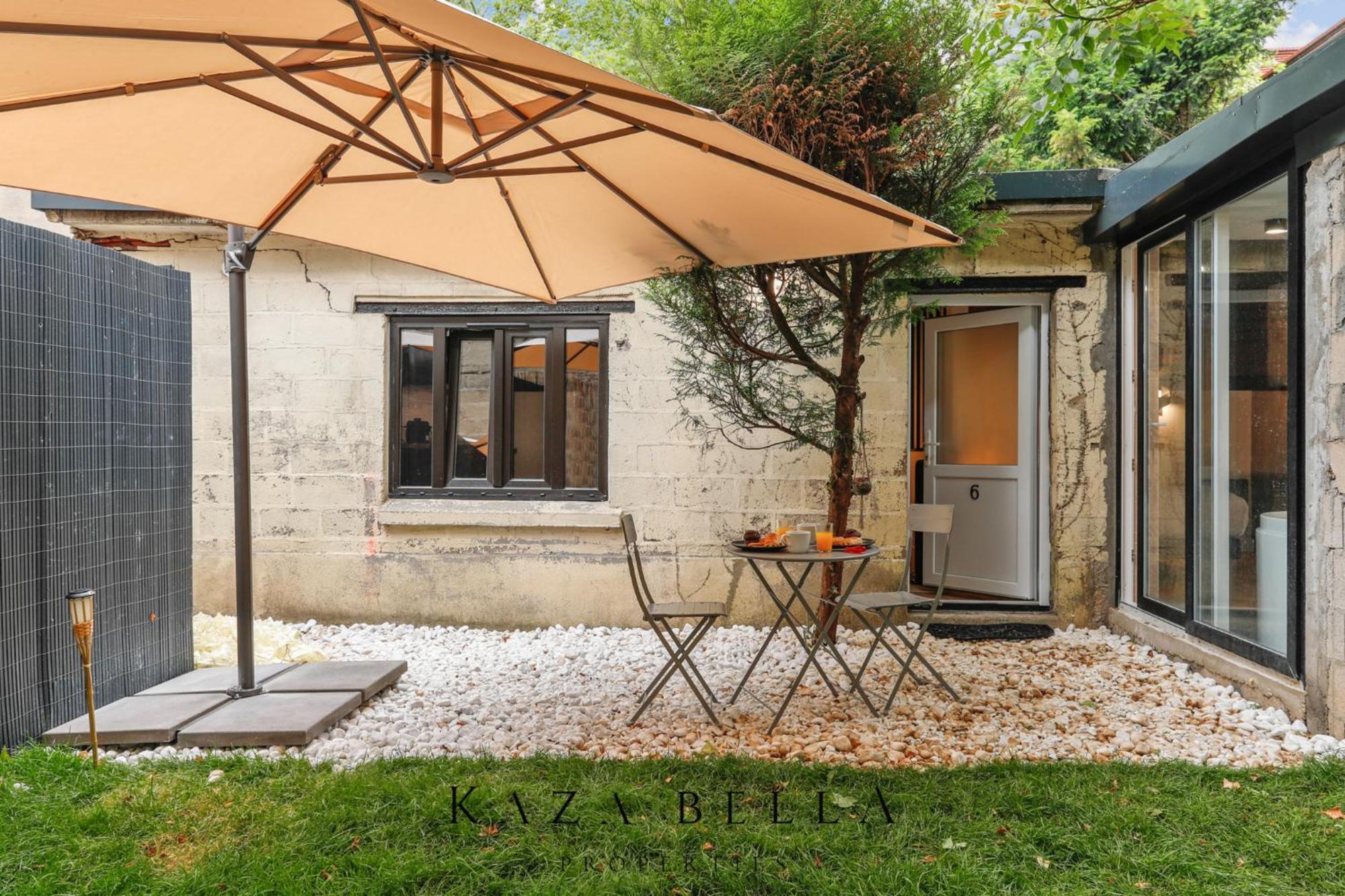 Kaza Bella - Maisons Alfort 6 Luxurious Little House With Private Garden And Jacuzzi Ngoại thất bức ảnh