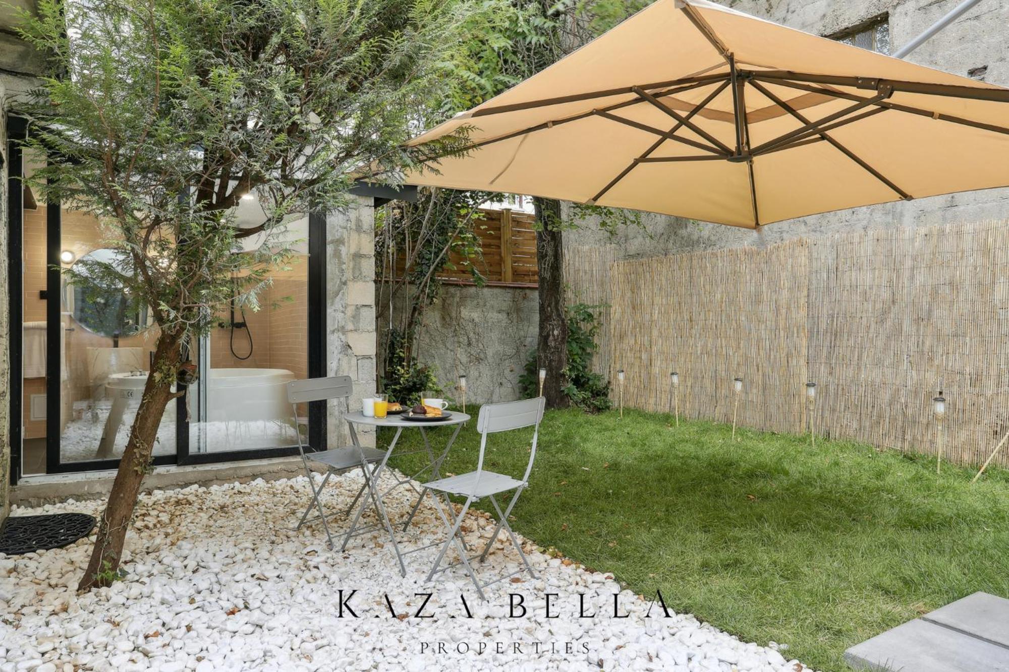 Kaza Bella - Maisons Alfort 6 Luxurious Little House With Private Garden And Jacuzzi Ngoại thất bức ảnh